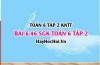 Bài 6.46 SGK Toán 6 tập 2 Kết nối tri thức